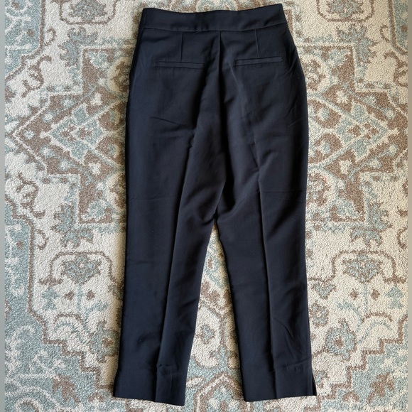 H&M Black Classic Formal Middle Crease Office Pants Size M - Picture 2 of 6